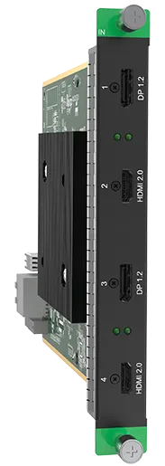 Card đầu vào - Hai cổng HDMI 2.0/DP 1.2 4K