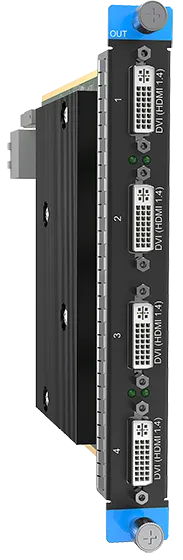 Card xuất tín hiệu - DVI (HDMI 1.4) Quad